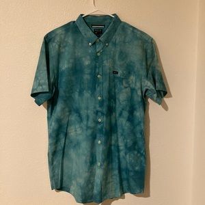 Men’s RVCA slim fit button down shirt
